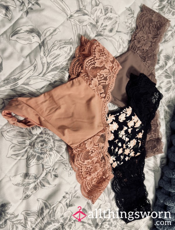 Lace Thongs Available