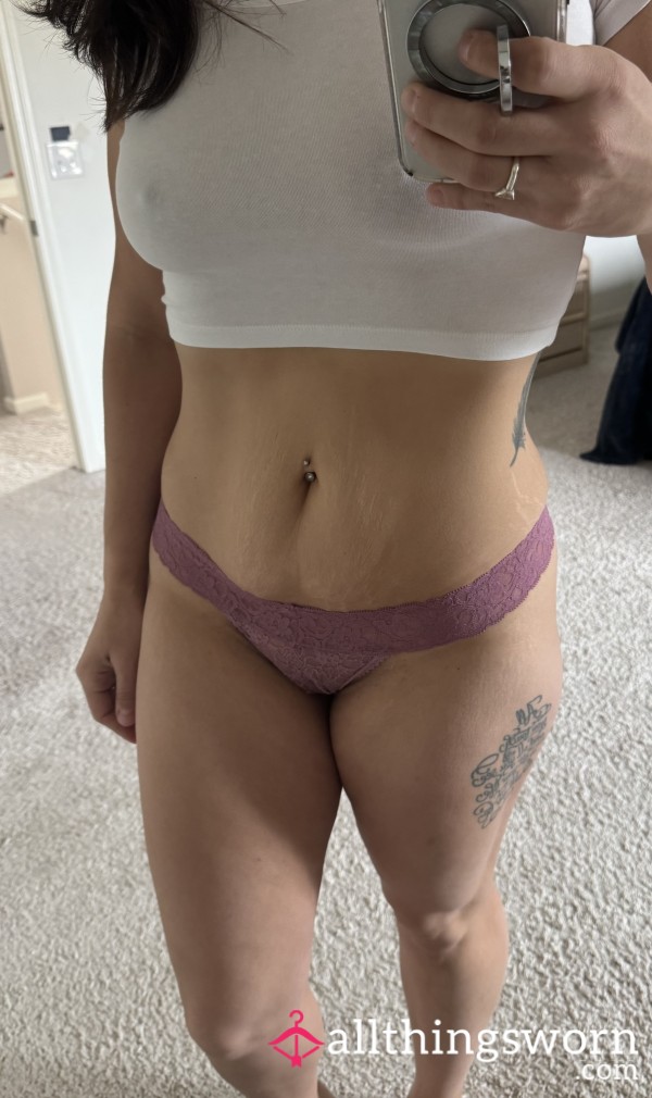 Lace Thongs; Pick Your Color & Wear Time