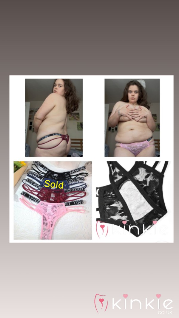 Lace Thongs With Cotton Gusset