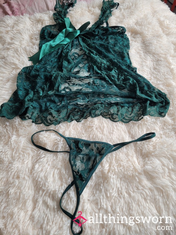 Lace Top And G String