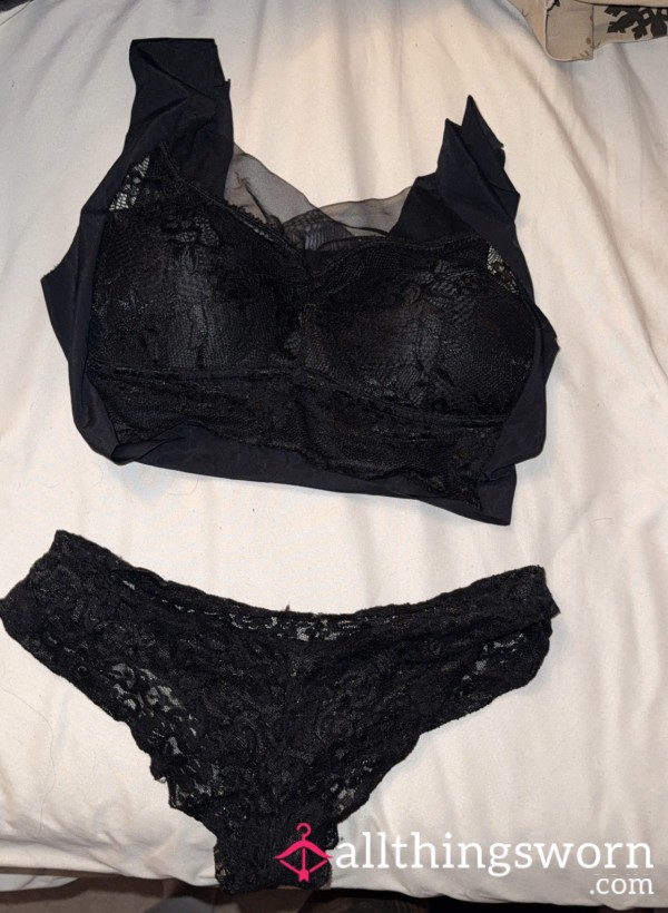 Lace Top & Bottom.