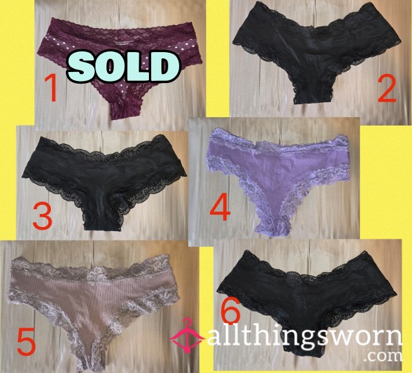 Lace Trim Cheekies