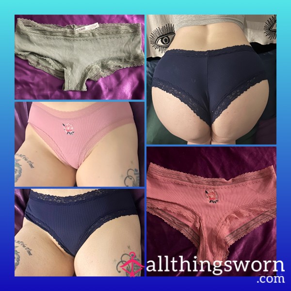Lace Trim Vs Pink Cheeksters 1/3 Colors