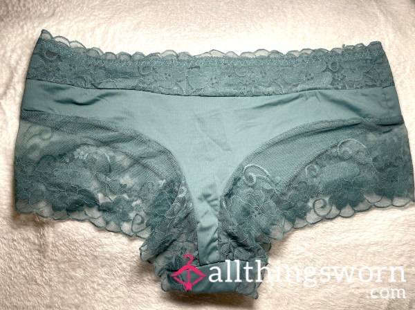 Lace Trim Worn Panties