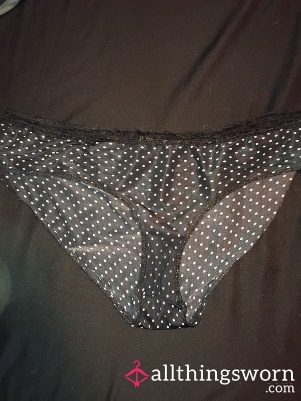 Lace Trimmed Polkadot Cuties