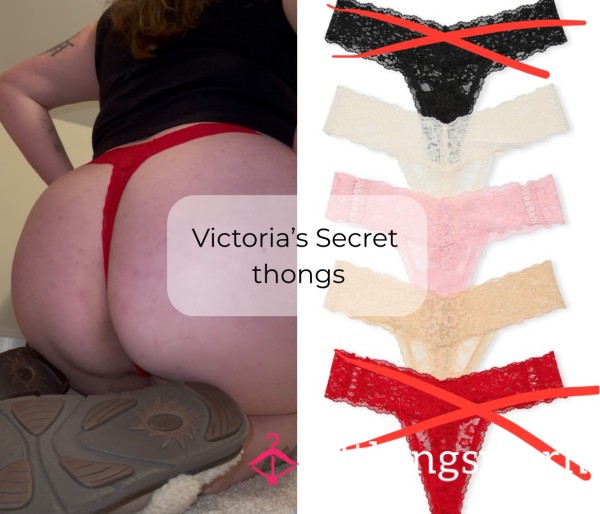 Lace Victoria’s Secret Thongs