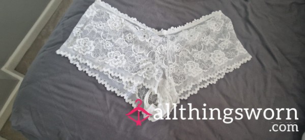 Lace Worn Panties