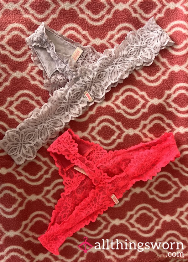 Lace XS Used Thongs