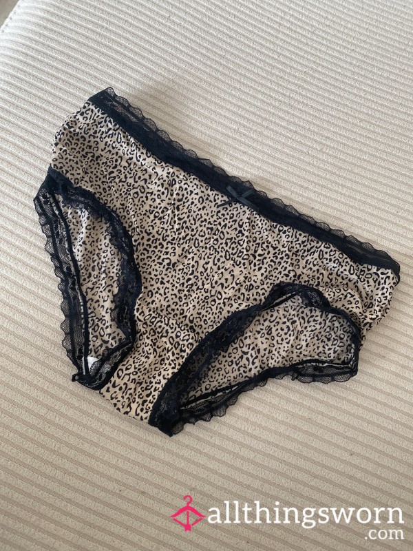 Laced Leopard Panties
