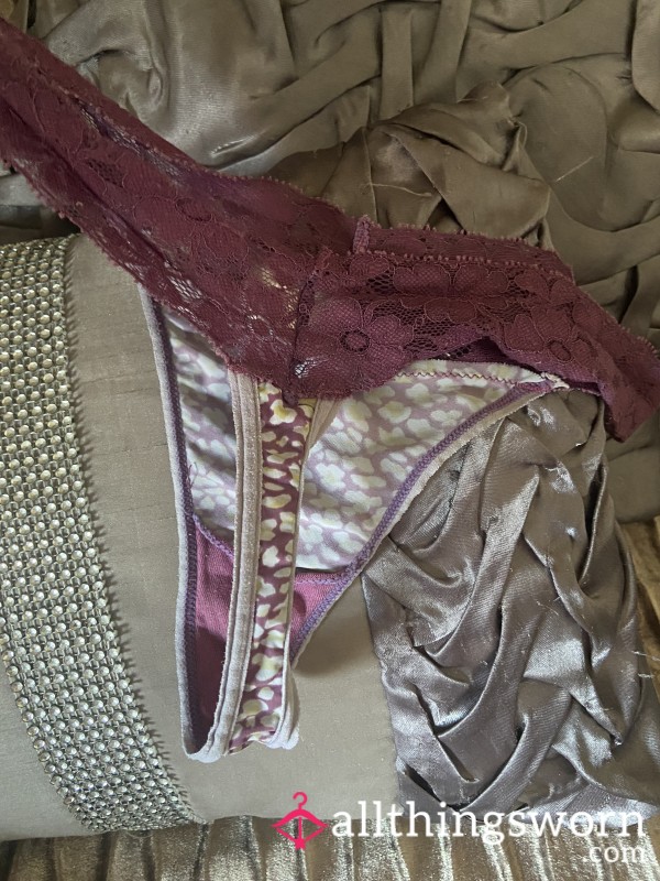 Lacey, Animal Print Thong 💗