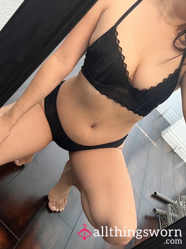 Lacey Black Bra