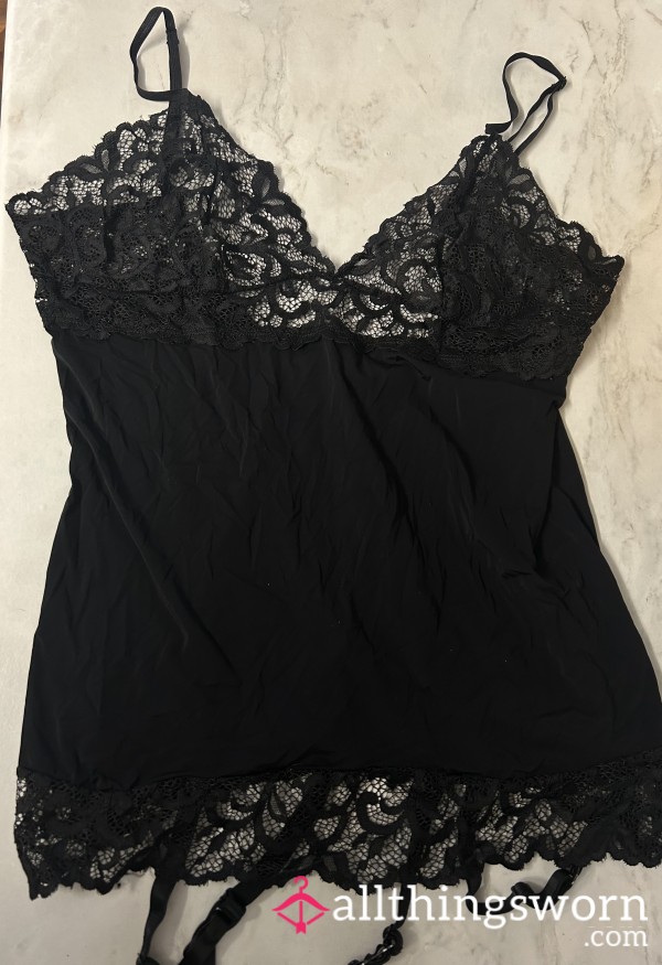 Lacey Black Lingerie