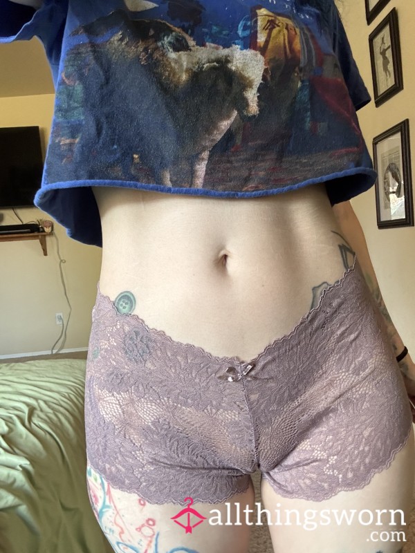 Lacey Lavender Boyshort
