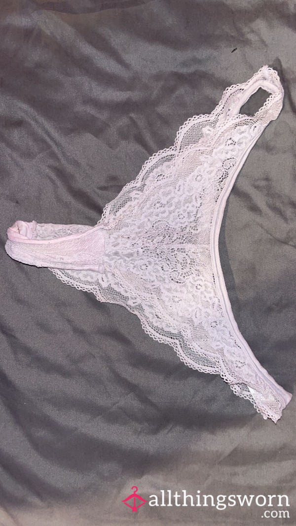 Creamy, Lacey, Lilac Panties Waiting For You