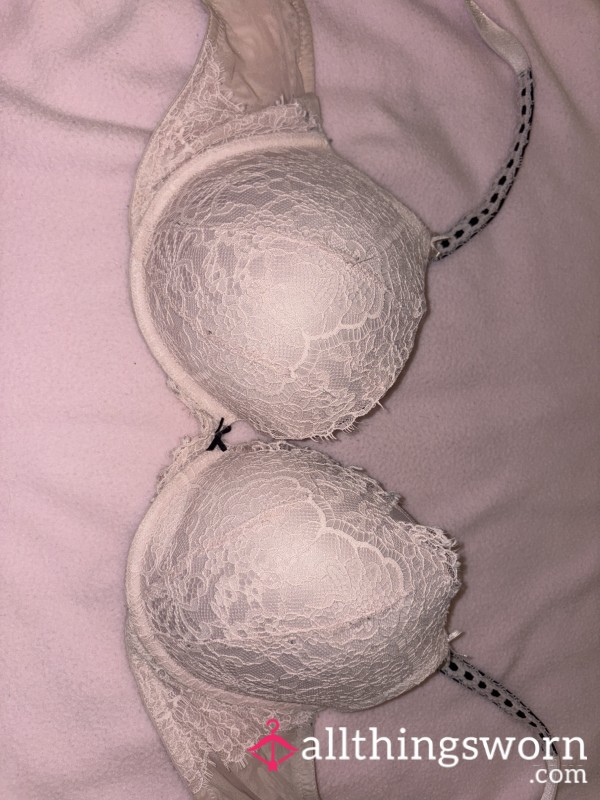 Lacey Pale Pink Bra 🎀🖤