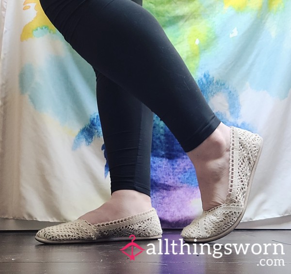 Lacey Tan Flats