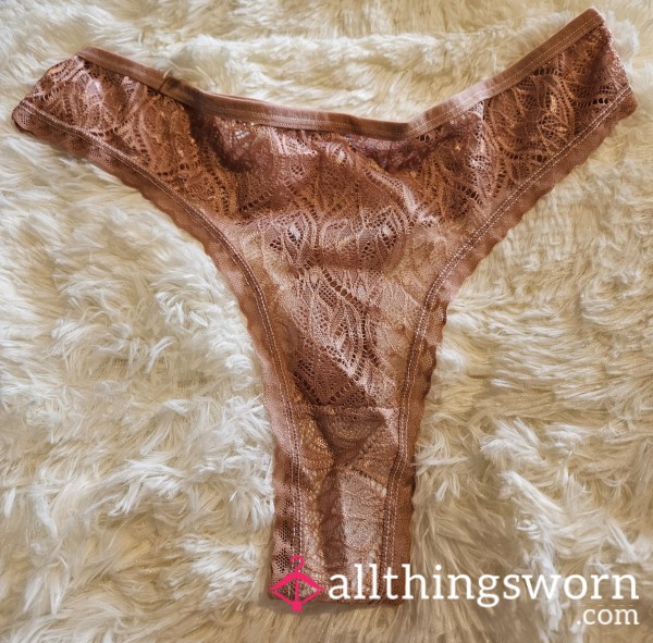 Lacey Thong Worn All Day Teaching At School