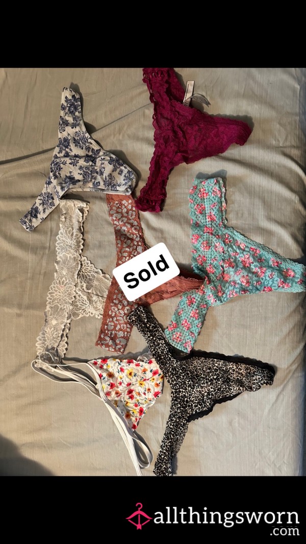 Victoria’s Secret Thong Panties (a**orted Styles & Colors)
