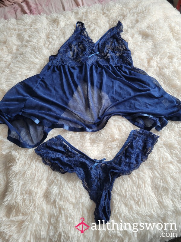 Lacey Top And Panties