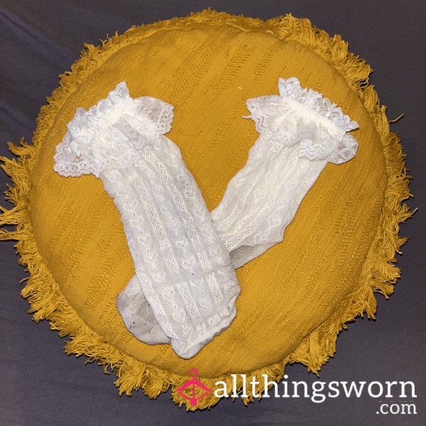 Lacey White Socks From Halloween