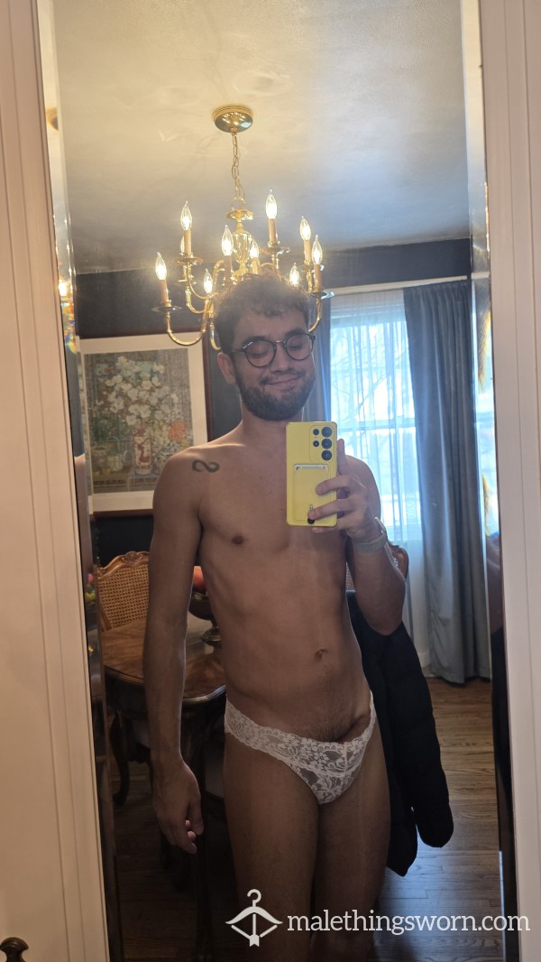 Lacey White Women's Panties