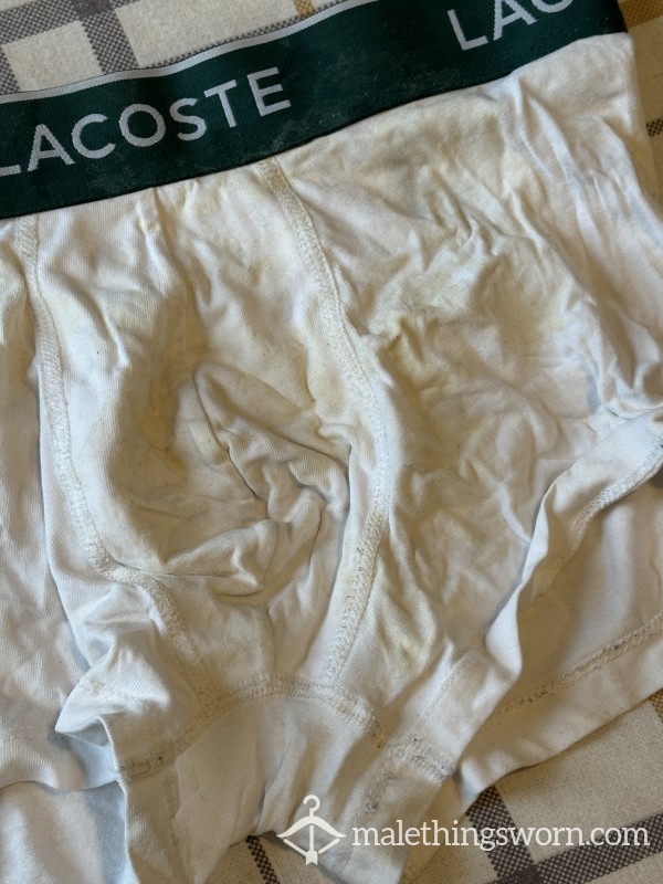 LaCoste Boxers C*m Rag (UK Postage Included)