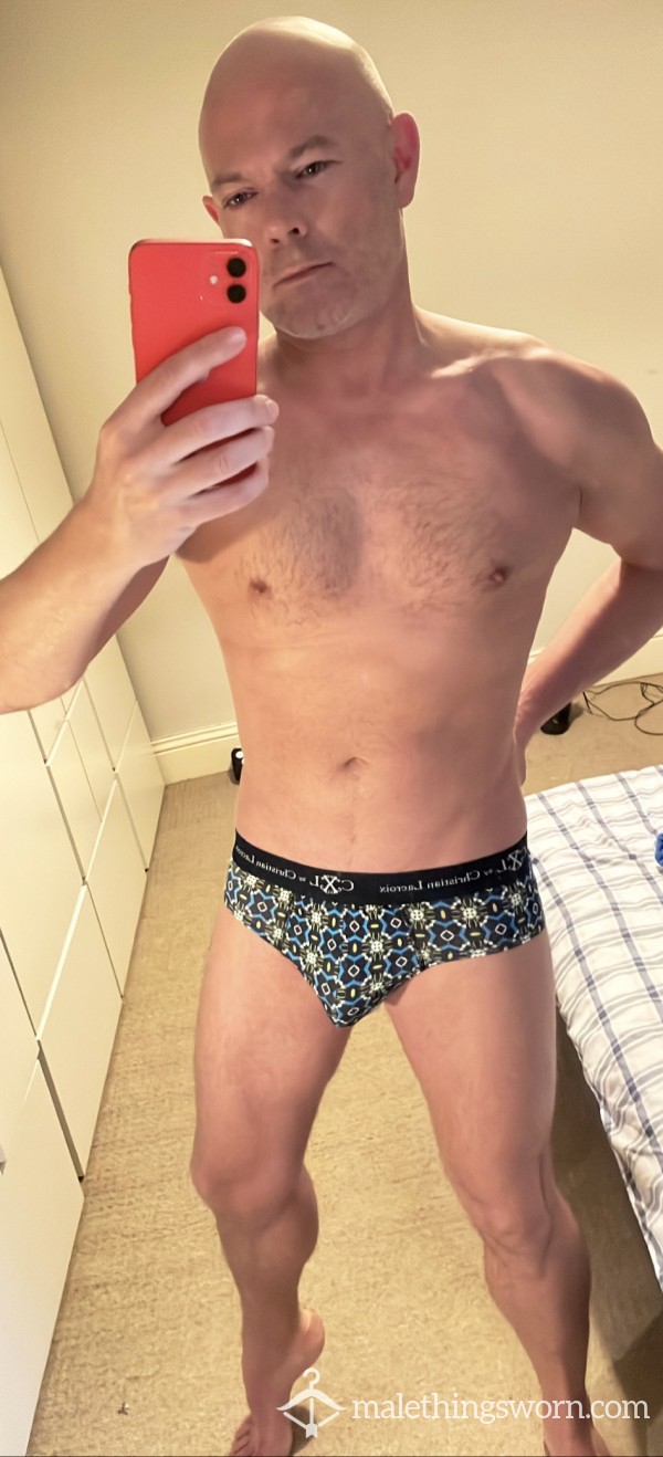 LaCroix Retro Pattern Briefs (UK S/M)
