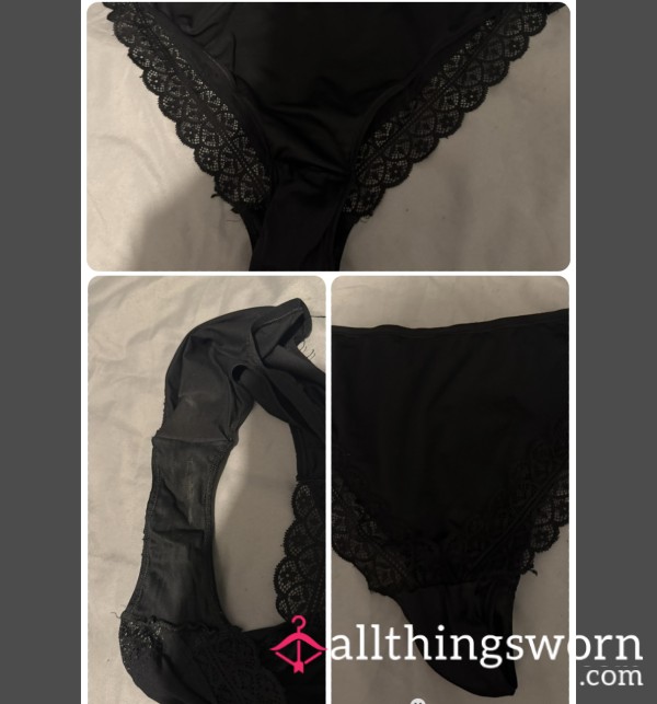 Lacy Black Panties