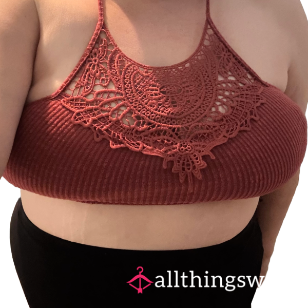 Lacy Bra Used