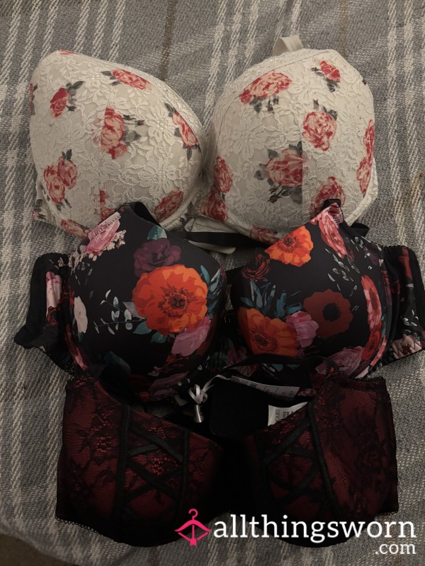 Lacy Flor*l Bras 🌷