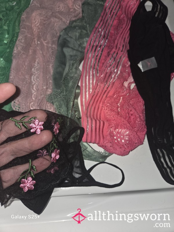 Lacy Frilly Panties - Set 2
