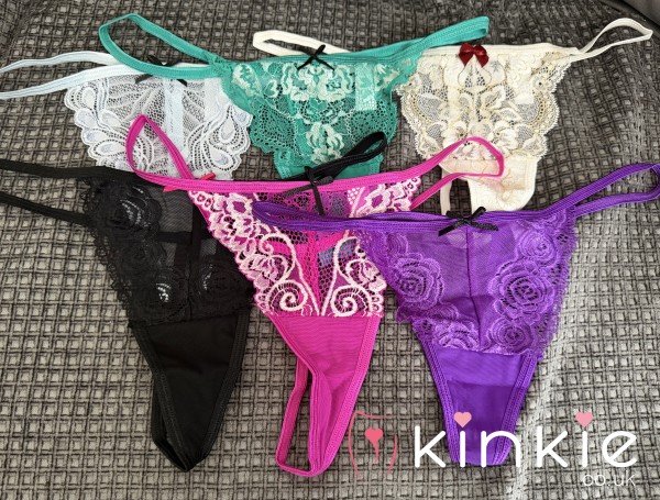 Lacy G-String Thongs