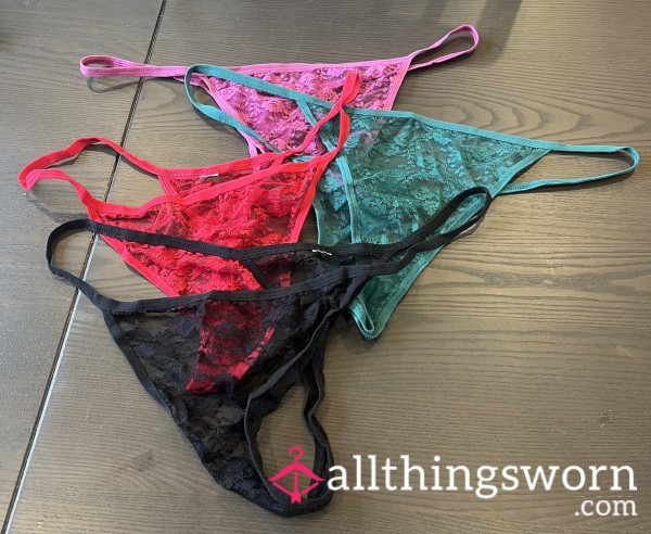 Lacy G-strings - Book For Wears!