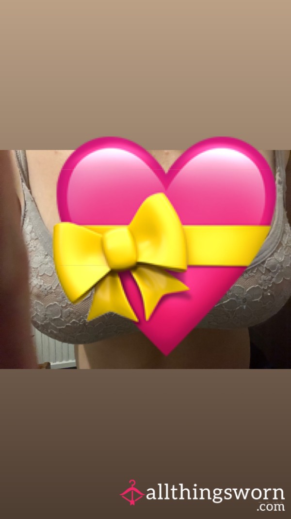 Lacy Sheer Bralet 32F B**bs