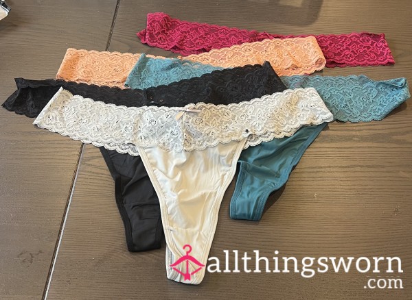 Lacy Thongs - Book For Wears!