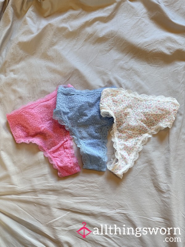Lacy Thongs - Custom Wear