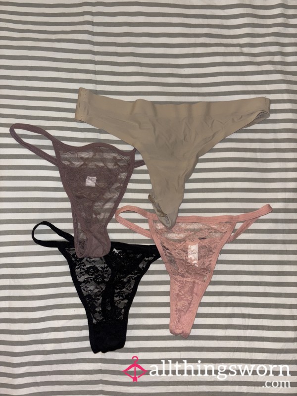 A**orted S**y Thongs Worn By College Girl ❤️