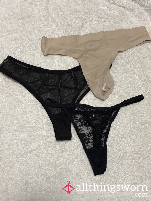 A**orted S**y Thongs Worn By College Girl ❤️