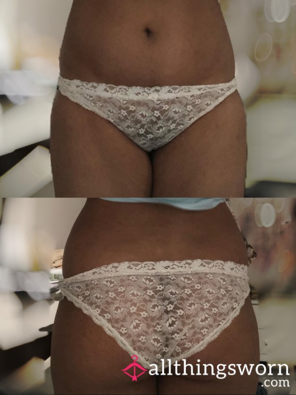 Lacy White Panties