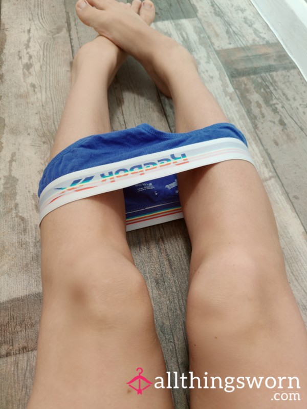 Ladies Blue Panties Gym Workout