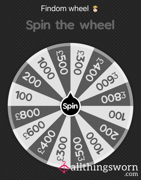 Lady Estrella’s Findom Wheel For All Those Piggies 💸