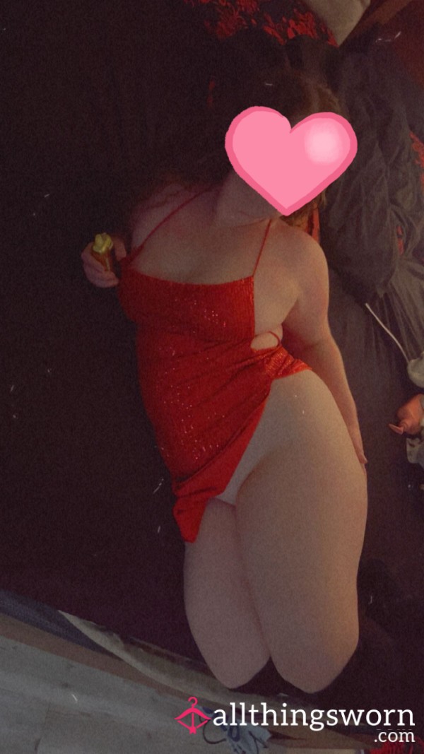 Lady In Red — Sparkling Red Lingerie Set ❤️✨
