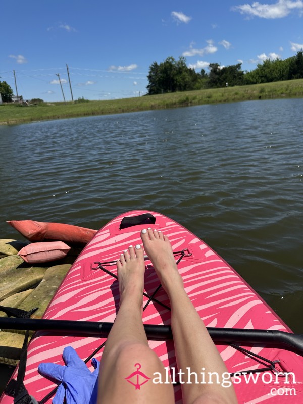 Lake Day Toes