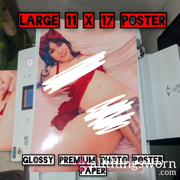 LARGE 11x17 POSTER
