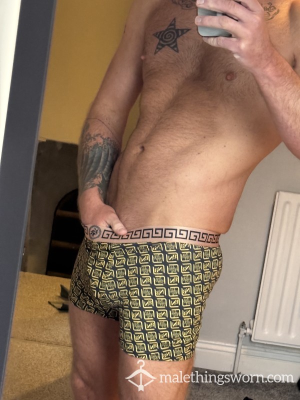 Large Boxers - Straight D Inside Leaking
