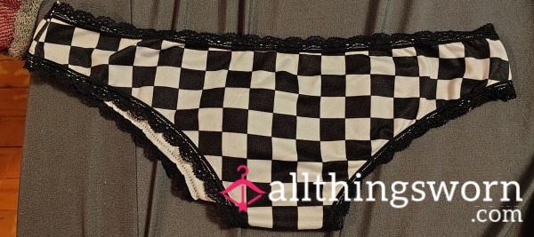 Large Checkered Panties