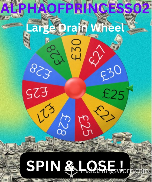 Large Drain Wheel