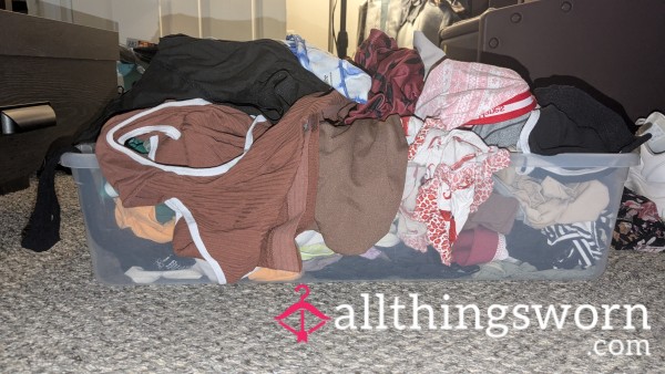 Large Panty Destash!!  5 Pairs For 30!