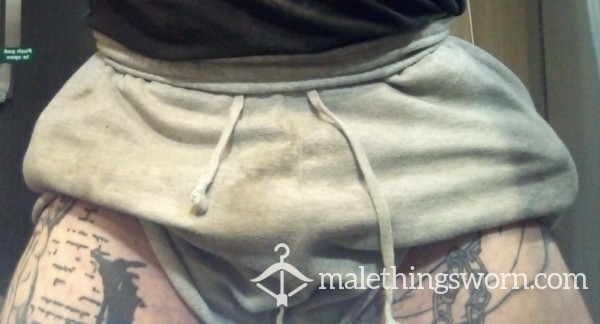 Large Strongman Grey Gym Free Balling Sweat Shorts