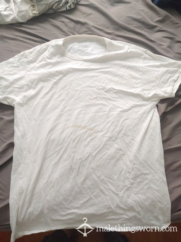 Large White Work Shirt